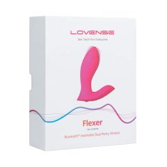   LOVENSE Flexer Panty - wibrator 2 w 1 z możliwością ładowania (różowy)