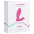 LOVENSE Flexer Panty - wibrujące majtki 2w1 na akumulator (różowe)
