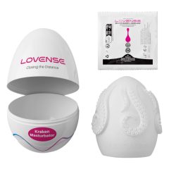 LOVENSE Kraken - jajko do masturbacji - 6 sztuk (białe)