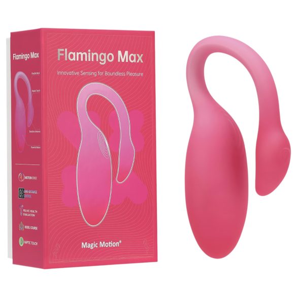 Magic Motion Flamingo Max - inteligentne jajo wibracyjne (różowe)