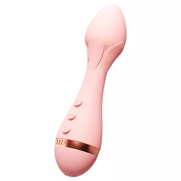 Vush Fleur - bezprzewodowy, wodoodporny masażer wibracyjny (różowy)