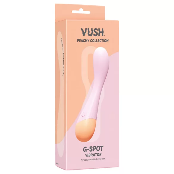 Vush Peachy G-Spot - wibrator do punktu G na akumulator - różowy