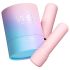 Vush Pop Gloss - akumulatorowy, wodoodporny mini wibrator (różowy)