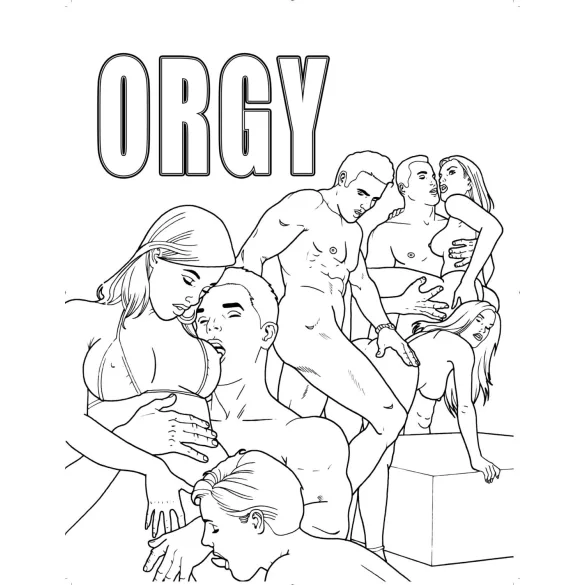 WoodRocket - kolorowanka erotyczna dla dorosłych - motywy seksualne