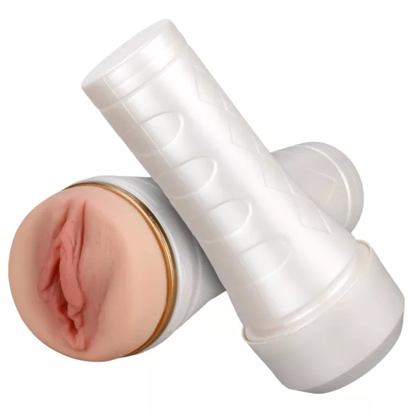 Tracy's Dog - masturbator męski - realistyczna pochwa w etui - biały/naturalny